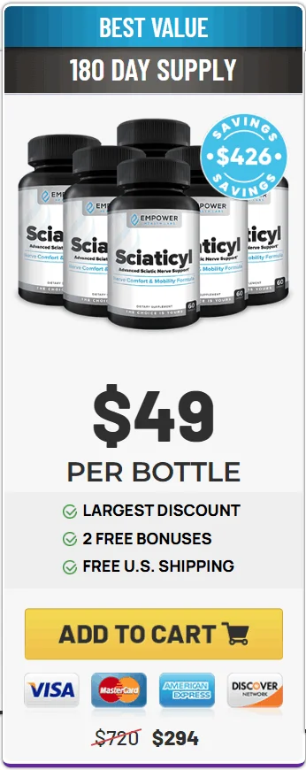 Sciaticyl 6 bottles
